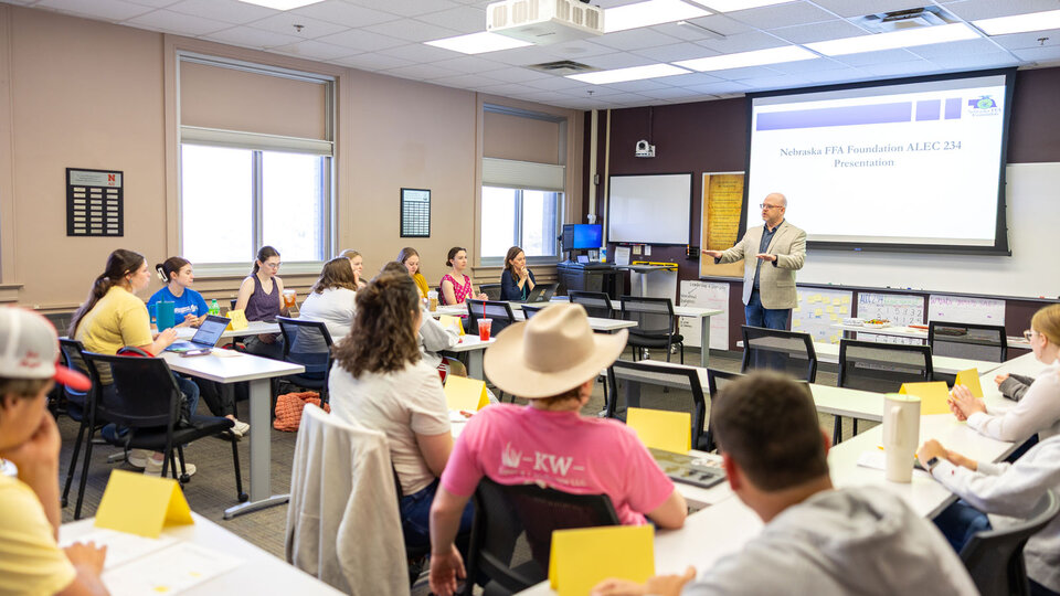 Ag Ed Classroom.