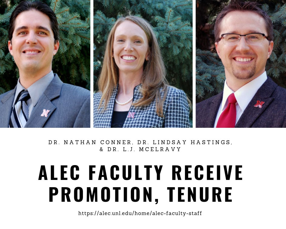 ALEC Faculty that received promotion & tenure
