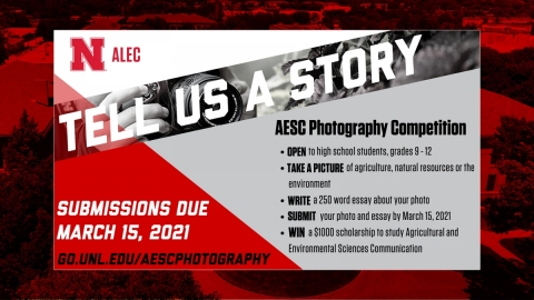 ALEC photography scholarship competition poster