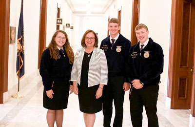 Incoming UNL Freshman and FFA Officers